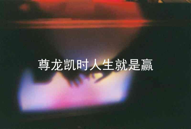 尊龙凯时人生就是赢